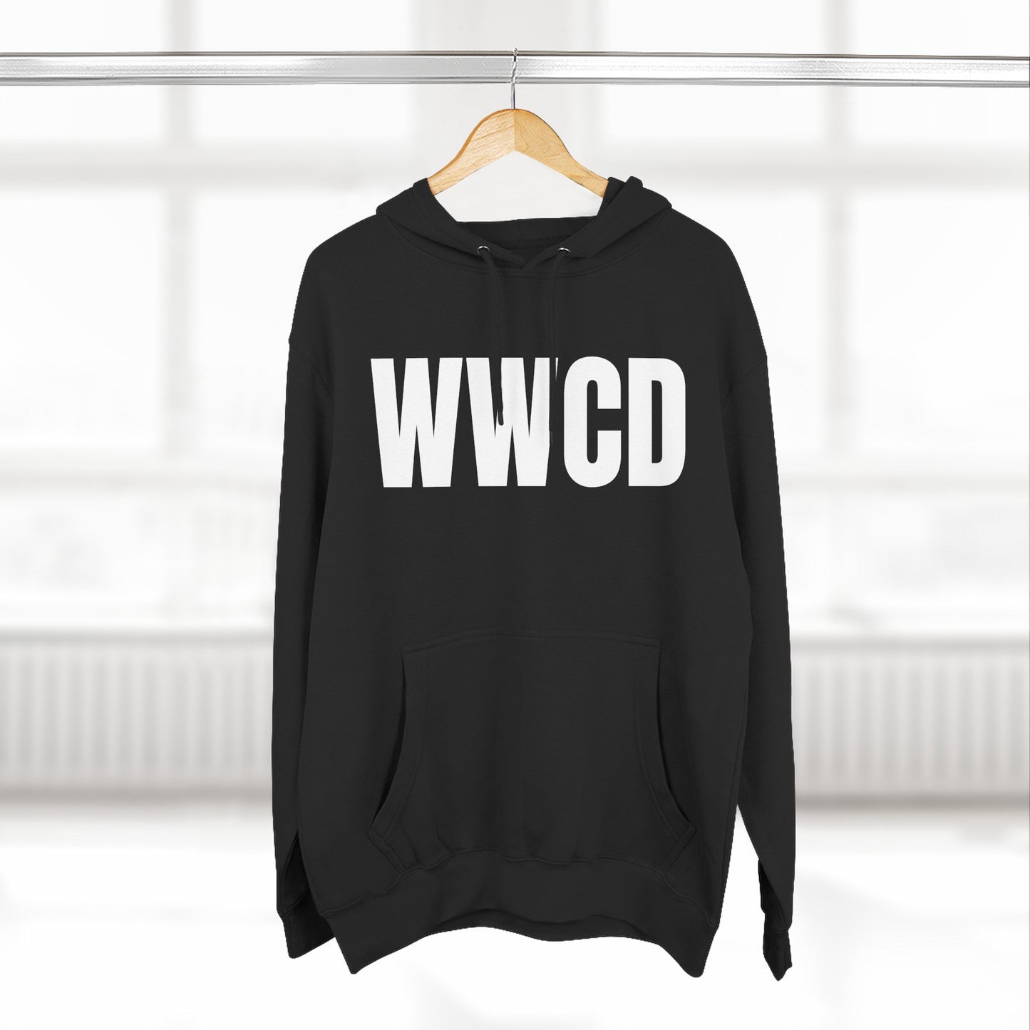 What Would Charlie Do? (WWCD) Fleece Sweatshirt for Daily Inspiration, Casual Wear, Gift for Friends, Cozy Lounge