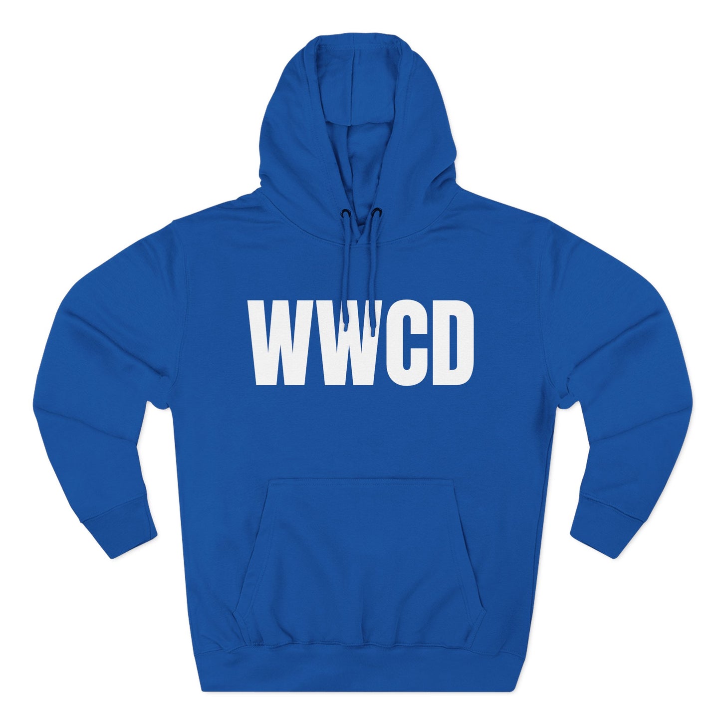What Would Charlie Do? (WWCD) Fleece Sweatshirt for Daily Inspiration, Casual Wear, Gift for Friends, Cozy Lounge