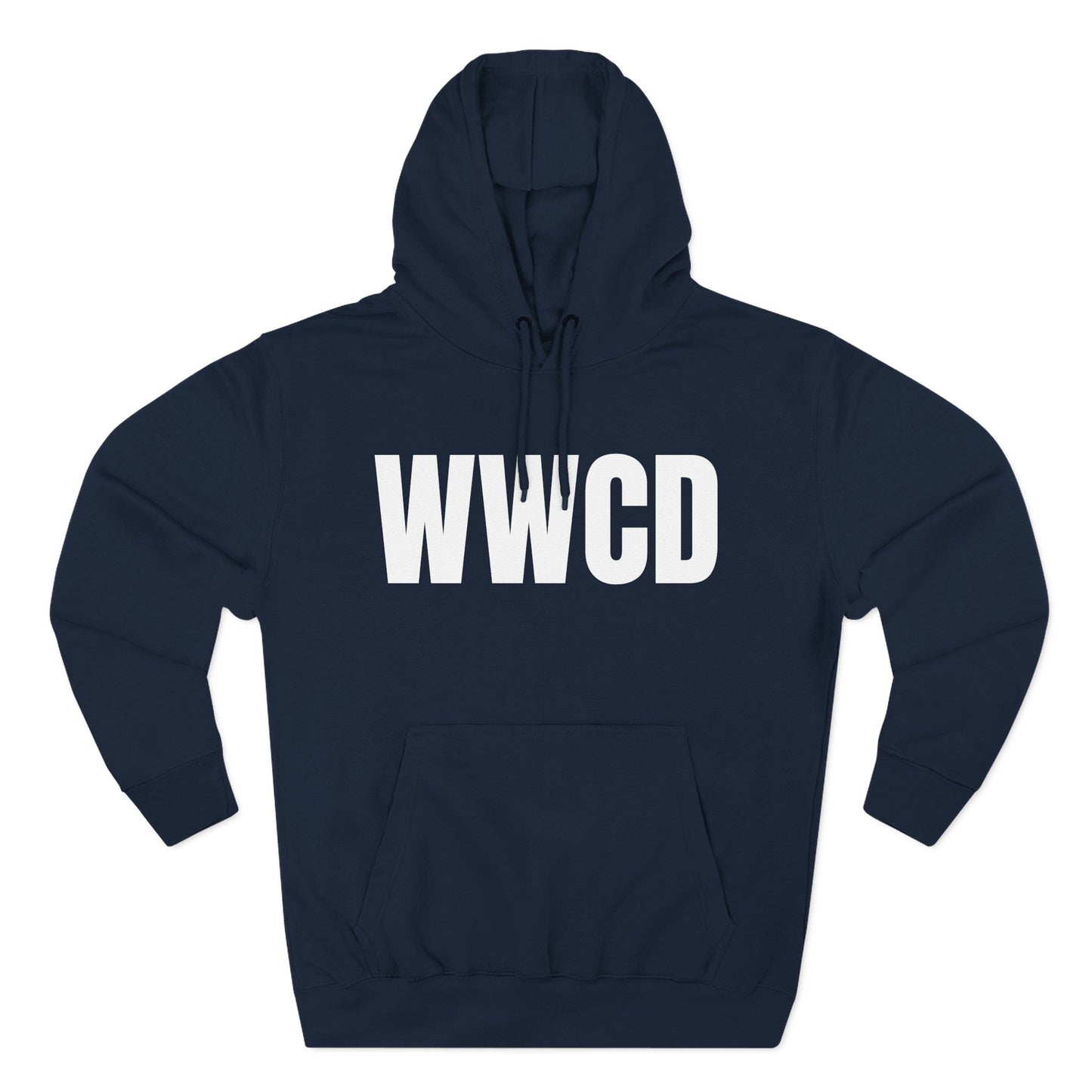 What Would Charlie Do? (WWCD) Fleece Sweatshirt for Daily Inspiration, Casual Wear, Gift for Friends, Cozy Lounge