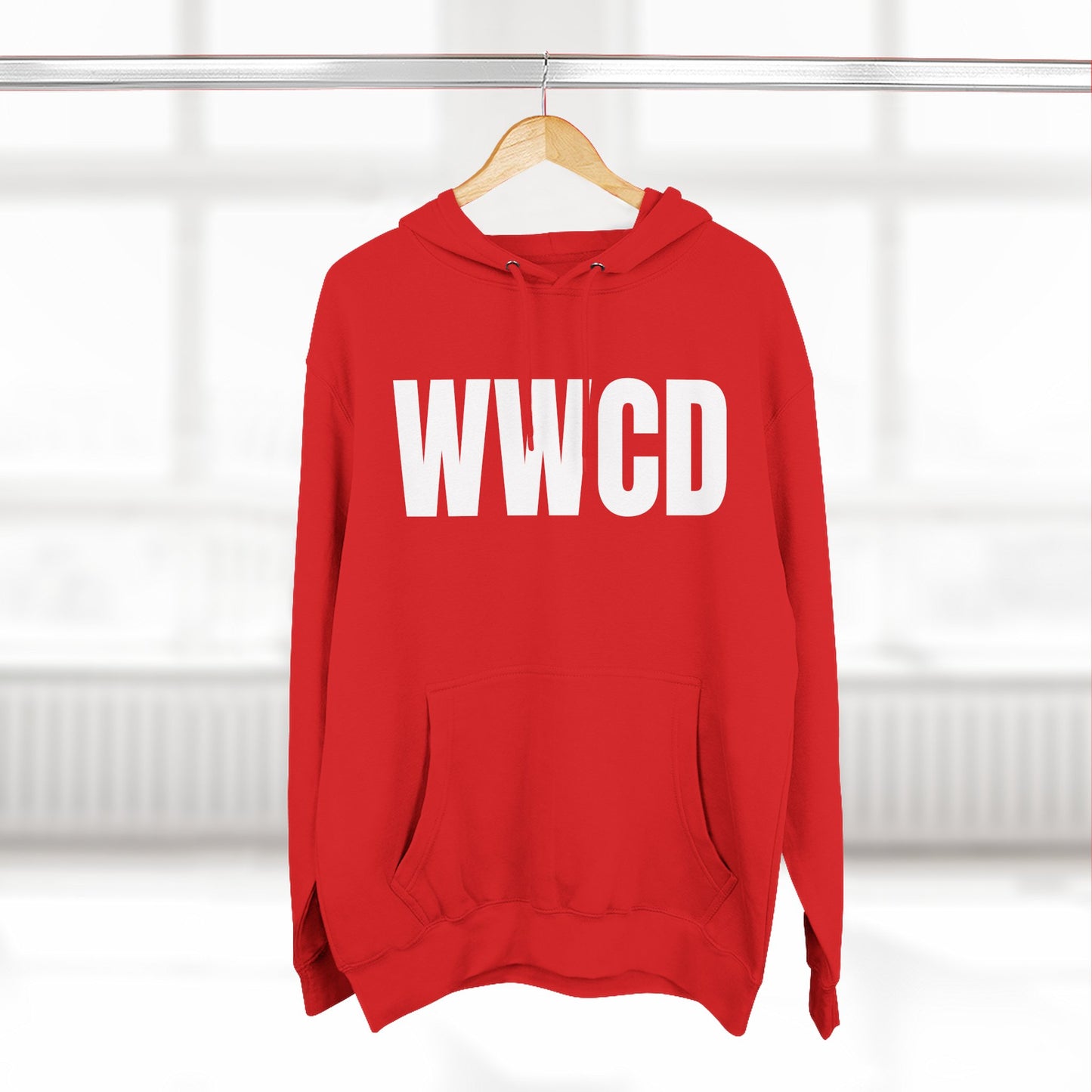 What Would Charlie Do? (WWCD) Fleece Sweatshirt for Daily Inspiration, Casual Wear, Gift for Friends, Cozy Lounge