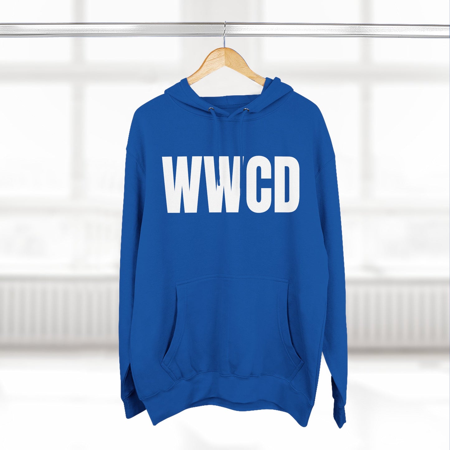 What Would Charlie Do? (WWCD) Fleece Sweatshirt for Daily Inspiration, Casual Wear, Gift for Friends, Cozy Lounge