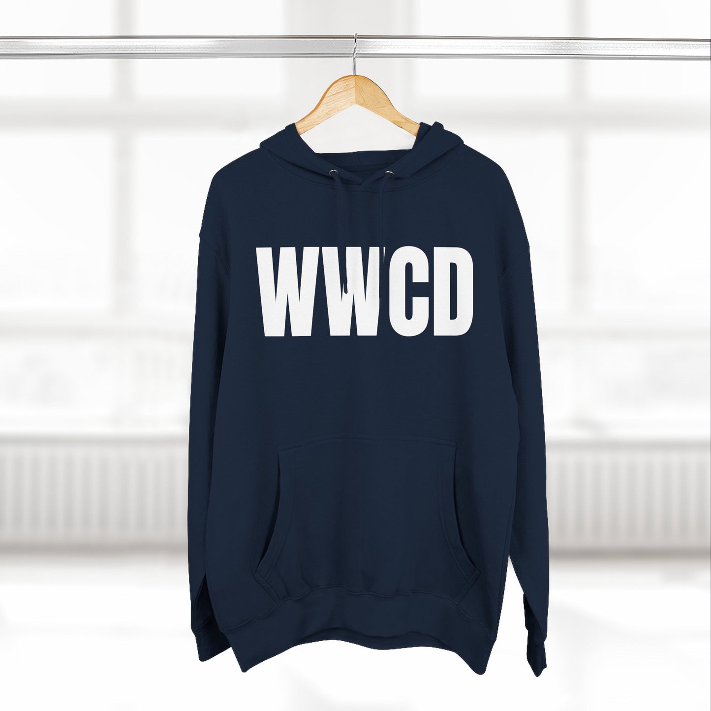 What Would Charlie Do? (WWCD) Fleece Sweatshirt for Daily Inspiration, Casual Wear, Gift for Friends, Cozy Lounge