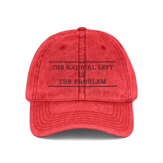 Vintage Embroidered Cap - Bold Statement Hat for Activists, Perfect for Casual Outings, Gifts for Friends, Political Events