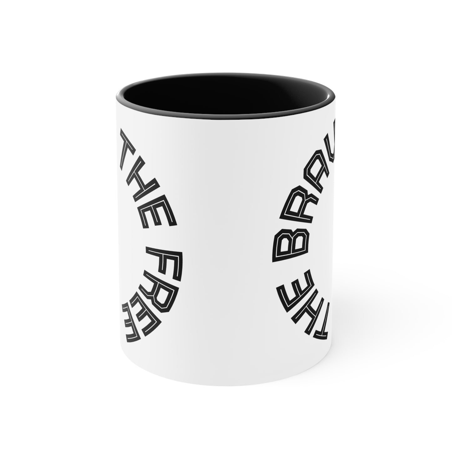 Brave & Free Accent Mugs: Empowering Drinkware, Inspirational Gift for Friends, Motivational Office Decor, Unique Coffee Cup, [...]