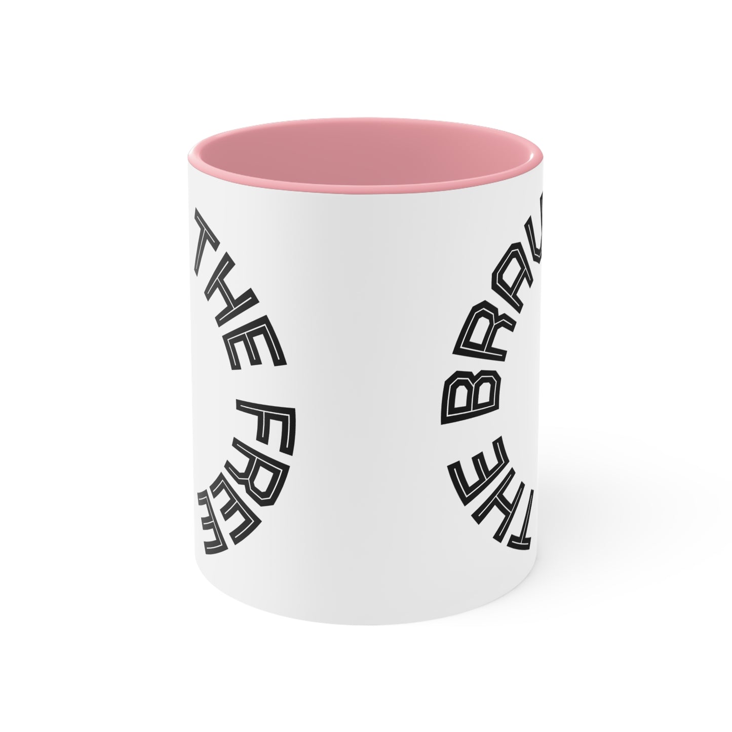 Brave & Free Accent Mugs: Empowering Drinkware, Inspirational Gift for Friends, Motivational Office Decor, Unique Coffee Cup, [...]